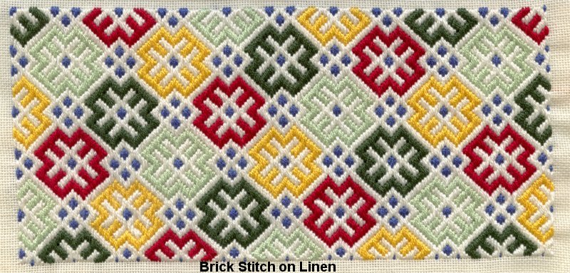 Brick Stitch Panel